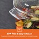 image 6 of GEEPAS 3-Tier Food Steamer, 7.2L