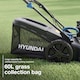 image 2 of Hyundai Cordless 20 Inch 51cm Self-Propelled Petrol Lawnmower, Electric Start, 196cc HYM20200SPEX