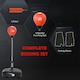 image 4 of HOMCOM Punching Bag with Stand Boxing Bag Set, 133-151cm, Gold Tone