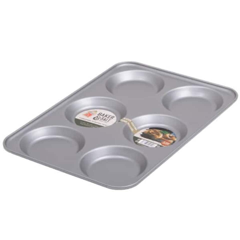 image 1 of Baker & Salt Non-Stick 6 Hole Yorkshire Pudding Tray
