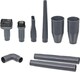 image 2 of SPARES2GO Complete Micro Tool Kit Mini Attachments Set Compatible with Shark Vacuum Cleaner 35mm PC Desk Car