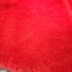 image 4 of 90cm Red Fluffy Plush Christmas Tree Skirt with Ribbon Ties