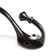 image 2 of Hammer & Tongs Ball End Hat & Coat Hook - W35mm x H135mm - Black