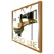 image 1 of Art deco metro line (Picture Frame) Brown | Oak | S