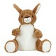 image 1 of Mumbles Kangaroo Teddy Bear - Brown/White - One Size