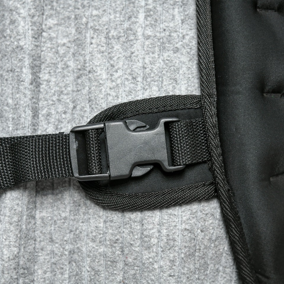 image 1 of HOMCOM 8KG Weighted Vest with Adjustable Straps, Pocket, Reflective Strips | Black