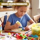 image 3 of The Magic Toy Shop 200 Piece Arts and Crafts Kit Yellow Carry Case Supplies Set