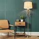 image 2 of BHS Paisley Floor Lamp | Bronze | Antique Brass | 1