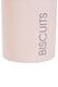 image 5 of Interiors By Premier Functional Design Light Pink Biscuit Canister, Chic Design Metal Canister, Durable Stainless Steel Canister
