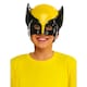 image 1 of X-Men 97 Childrens/Kids Wolverine 1/2 Mask - Yellow/Black - One Size One Size