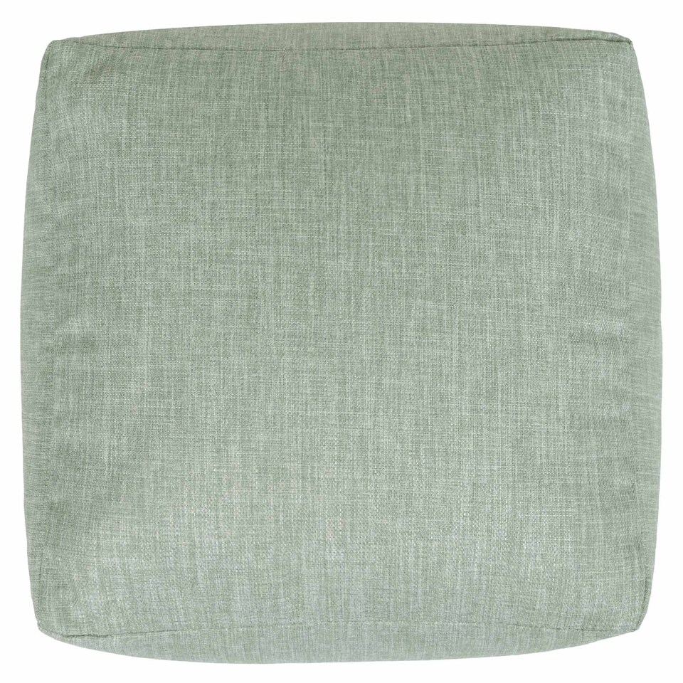 image 1 of icon Amara Footstool Outdoor Woven, Sage Green