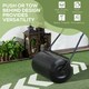 image 5 of DURHAND Garden Lawn Roller 38L Steel Push Grass Mower Water Sand Filled