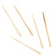 image 3 of Kobe Beauty Wooden Eyebrow Waxing Spatulas (x200)