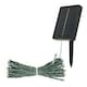 image 2 of GardenKraft 17460 50 Warm White Solar Powered Outdoor LED String Lights