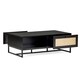 image 2 of Portree Stylish Coffee Table in Black