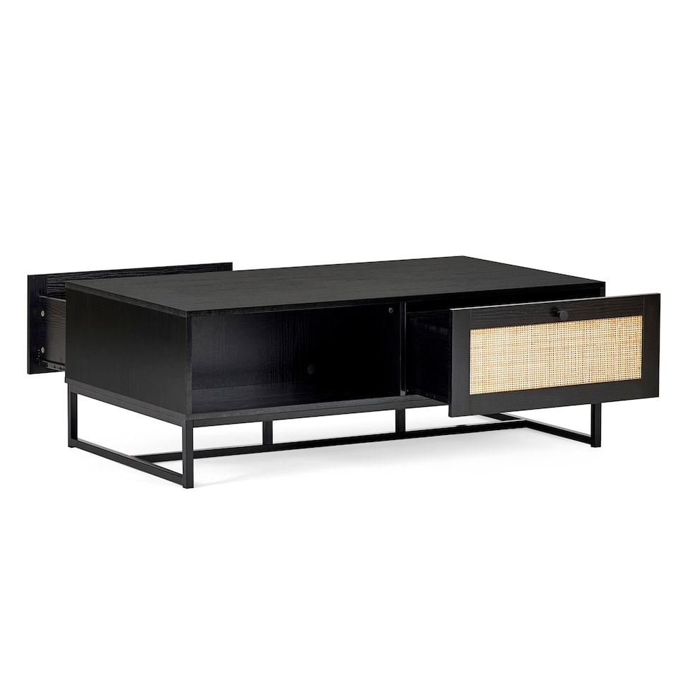 image 1 of Portree Stylish Coffee Table in Black