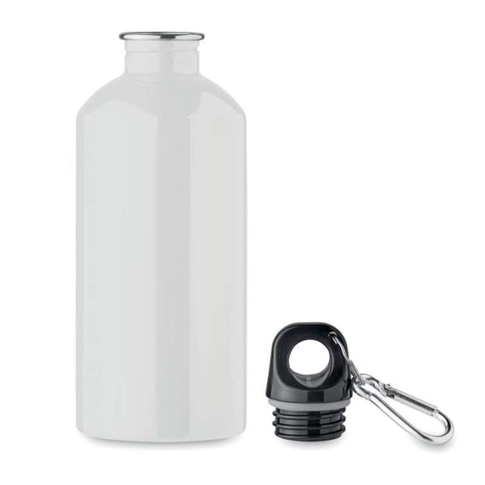 image 1 of MidOcean Remid Moss Single Wall 500ml Water Bottle - White - One Size White | One Size