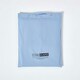 image 5 of Homescapes Blue Egyptian Cotton Deep Fitted Sheet 200 TC, Single Blue | Single