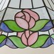 image 5 of ValueLights Evelyn Tiffany Rose Glass Ceiling Pendant Lamp Shade Multi
