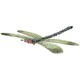 image 3 of Green Metal Dragonfly Garden/Home Wall Art Ornament 35x28cm Inddor/Outdoor