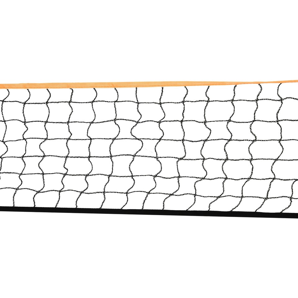 image 1 of HOMCOM Foldable Badminton Net Set w/ 2 Pairs of Rackets 2 Nylon Shuttlecocks