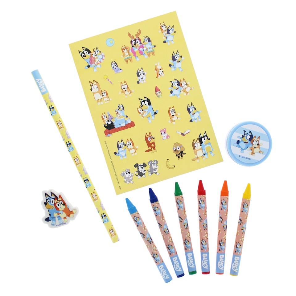 image 1 of Bluey Super Stationery Set