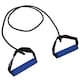 image 1 of Strong Resistance Tube Bands with Handles Yoga Gym Workout Fitness Exercise