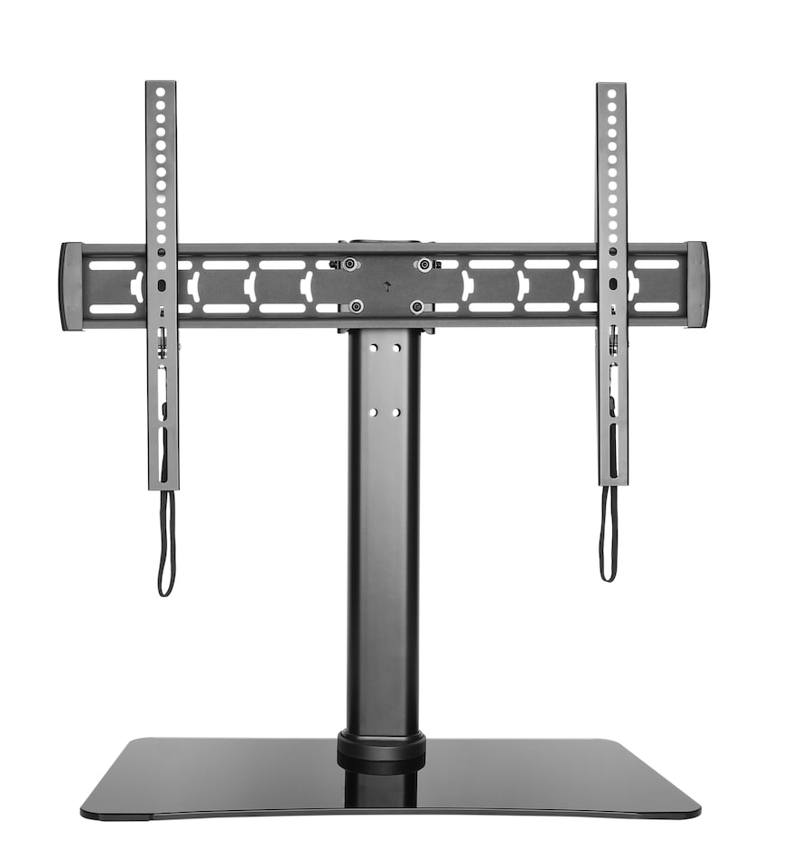image 1 of TV-Stand with tilt and swivel table top in black | Black | Black | One Size | 272