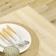 image 7 of HOMCOM Dining Table for 4-6 People, Wood Effect Tabletop