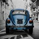 image 2 of Metal Art City Car Brushed Aluminium Print