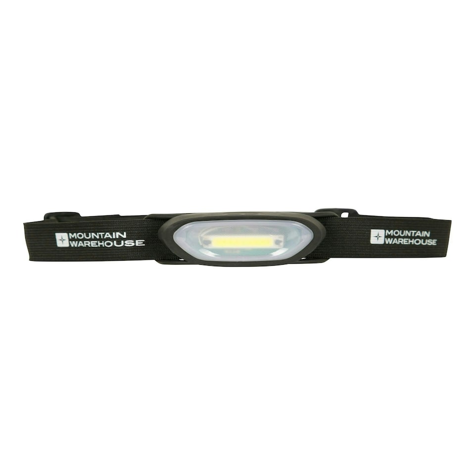 image 1 of Mountain Warehouse Cob Active Head Torch Lightweight Camping Hiking Flashlight