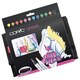 image 1 of Copic Marker Pen, Bright Colours, Wallet Of 12
