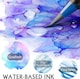 image 4 of Pack of 20 Washable Water Colour Brush Tip Pens | Multi