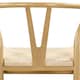 image 6 of Yaheetech Set of 2 Weave Dining Chairs  with Y-shaped Backrest
