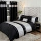 image 2 of Capri Polycotton Duvet Cover Set With Pillowcase Silver | Super King