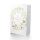 image 2 of Simple Delicate Elegant Floral Circle Mam Her Birthday Card