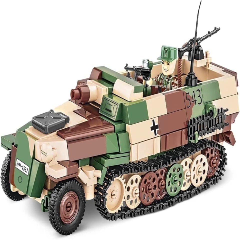 image 1 of Cobi - World War II - SD. KFZ 251/9 "Stummel" (485 Pieces)