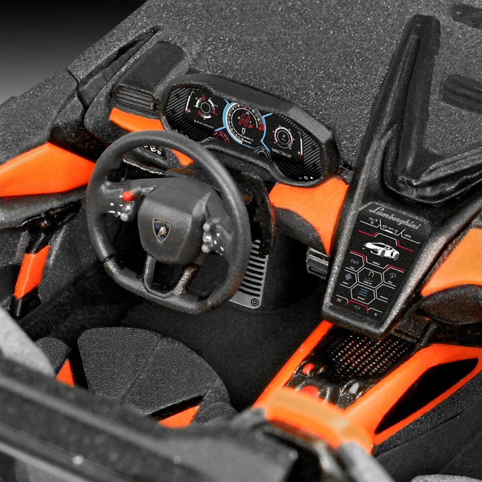 image 1 of Revell Lamborghini Revuelto Sports Car Model Kit Scale 1-24