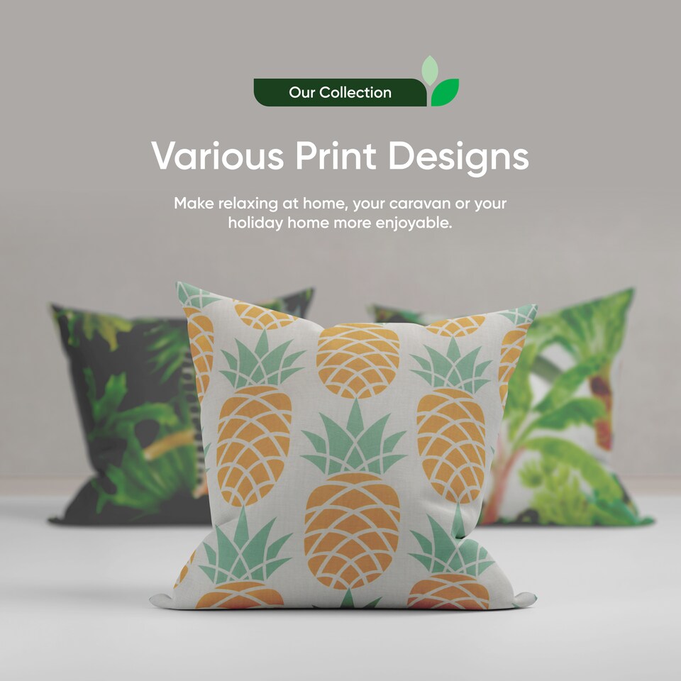 image 1 of Gardenwize Diamond Scatter Cushions Outdoor (Pair)