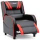 image 1 of Ranger S Faux Leather Recliner Armchair Sofa Cinema Gaming Chair (Red)