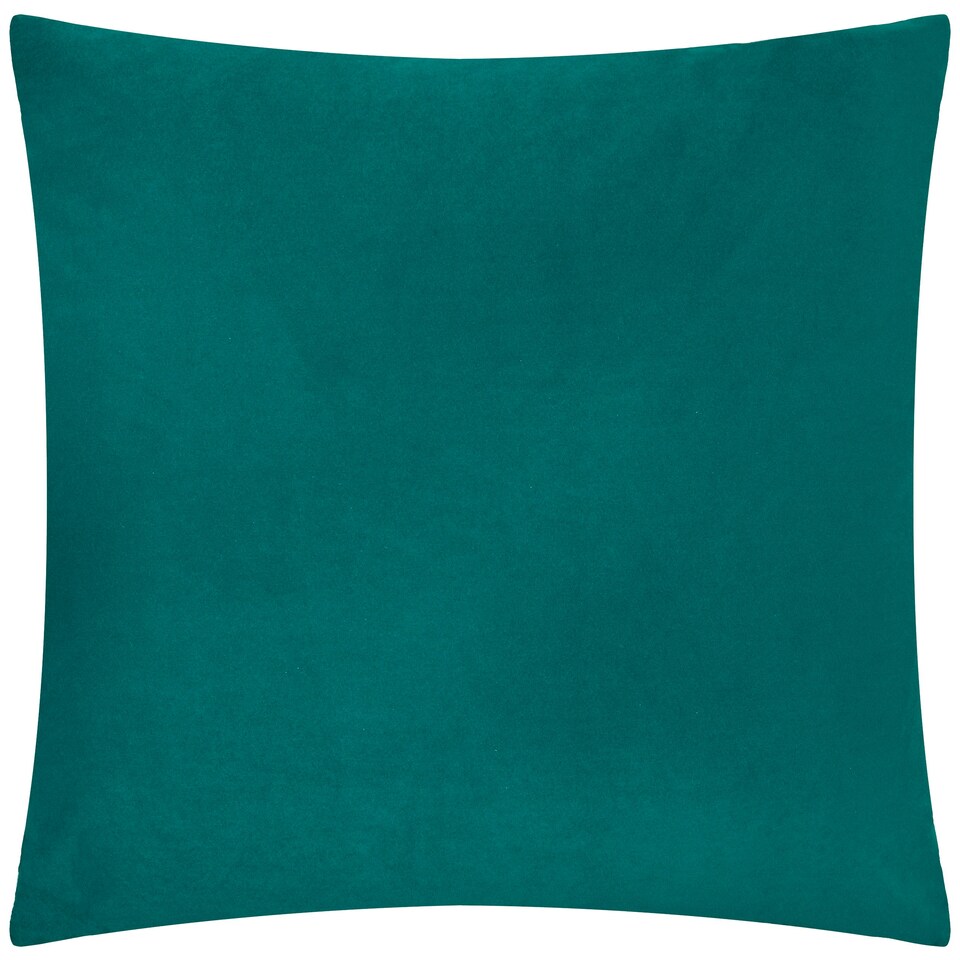 image 1 of Paoletti Evoke Cut Velvet Cushion Cover Blue