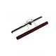 image 6 of Pack of 10 Brown Wooden Non-Slip Clothes Garment Coat Skirt Trouser Hangers