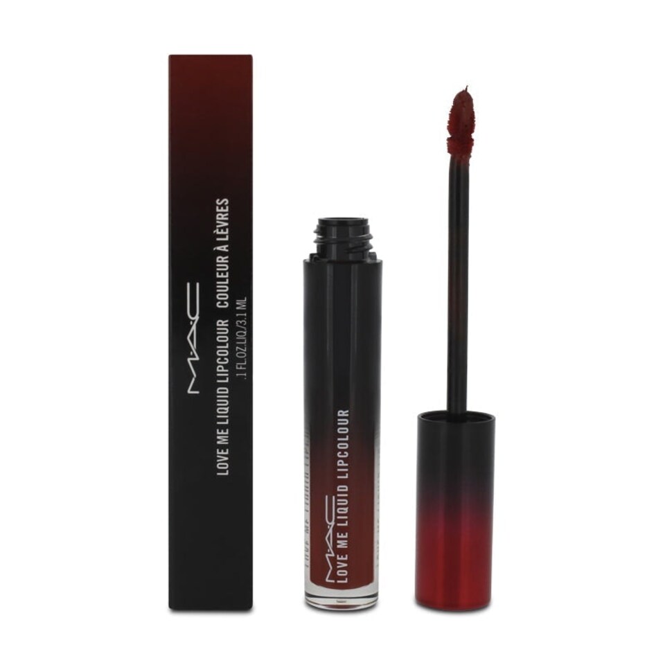 image 1 of MAC Love Me Red Liquid Lipstick 481 Deify Me N/A