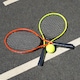 image 6 of The Magic Toy Shop Junior Tennis Set with Rackets and Ball Multicoloured