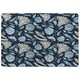 image 1 of Boho Chic Indigo Pattern (Rug) Blue | Large: 140x200cm