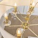 image 5 of Nixon 6 Light Multi Arm Ceiling Pendant Brass, E14