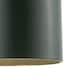 image 4 of Classic Forest Green Faux Leather Lamp Shade with Inner Cotton Lining | Green | Forest Green | 1