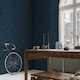 image 1 of Superfresco Easy Organic Plain Navy Wallpaper | Blue | Blue | 10m Length x 52cm Width