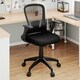 image 3 of COSTWAY Ergonomic Mesh Office Chair Height Adjustable Black Black