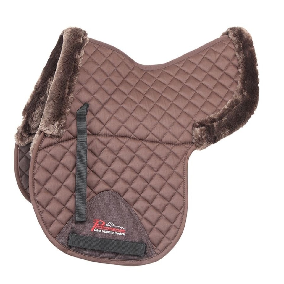 image 1 of Shires Performance Supafleece Numnah Black | Size: 14
Colour: Black
